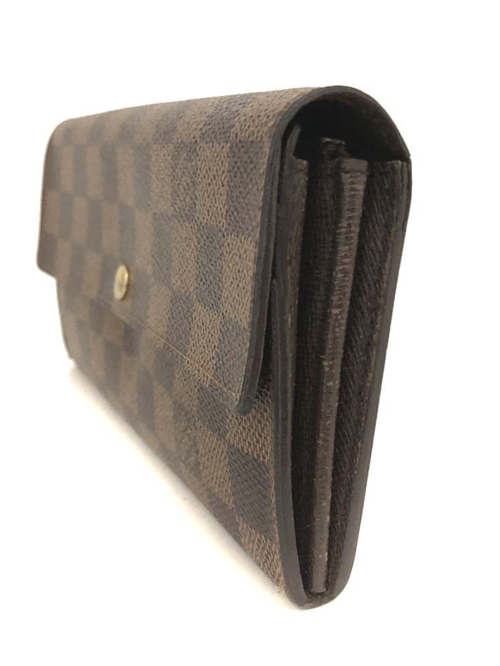 Louis Vuitton Damier Ebene Brown Sarah Wallet - Picture 4 of 8